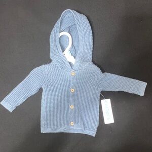 Carter's Soft Blue Baby Cardigan